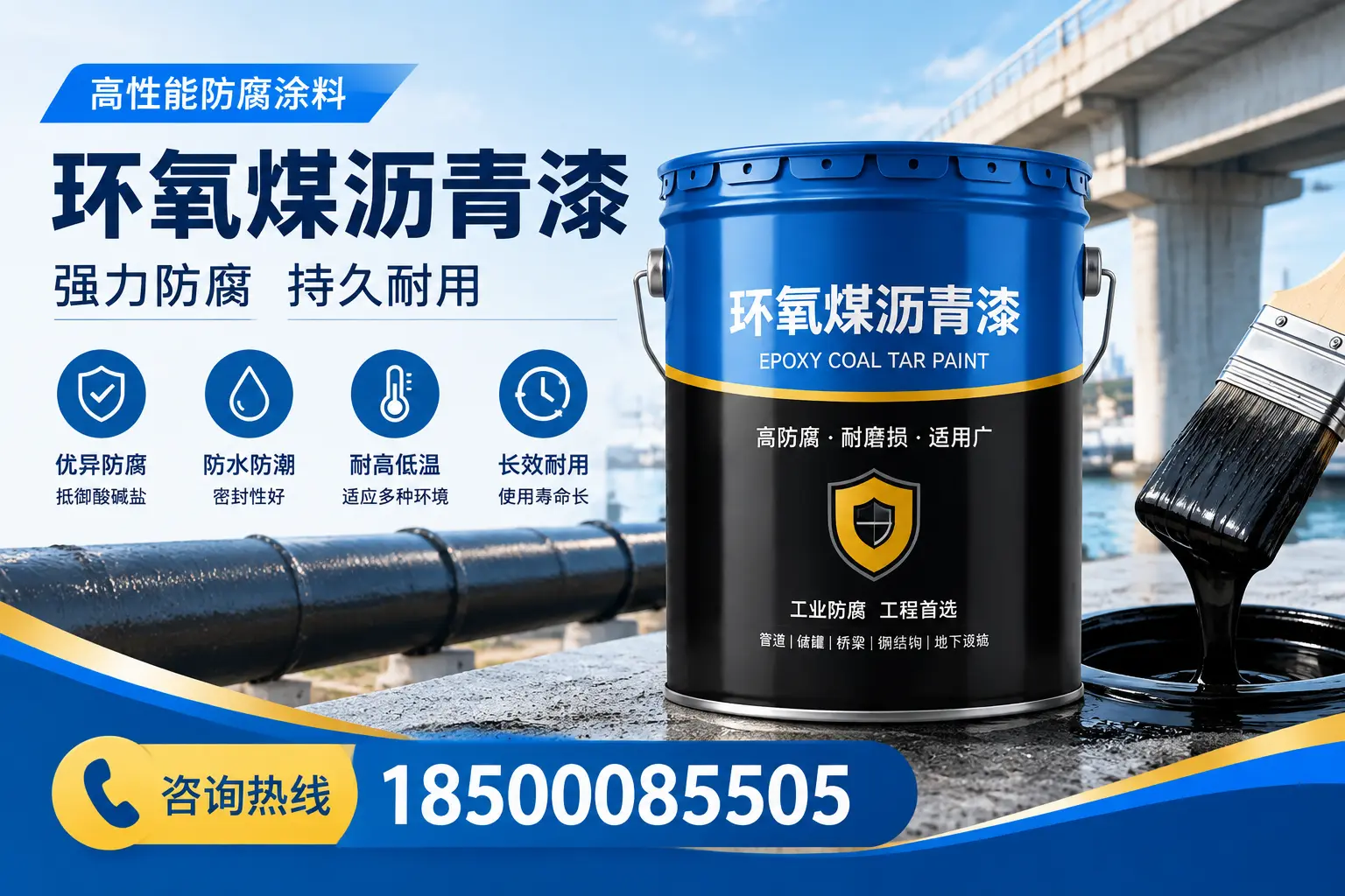 环氧煤沥青漆使用中的常见问题解答,保定用户必看